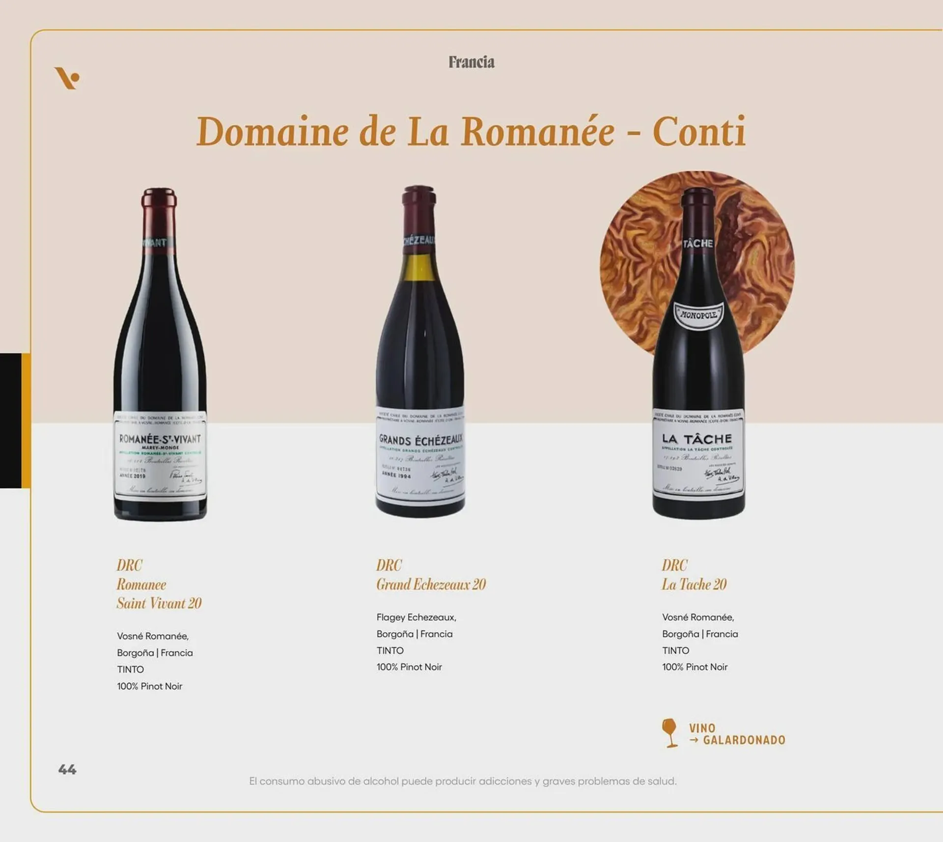 Catálogo de Catálogo Vinoteca 5 de noviembre al 31 de diciembre 2025 - Pagina 44