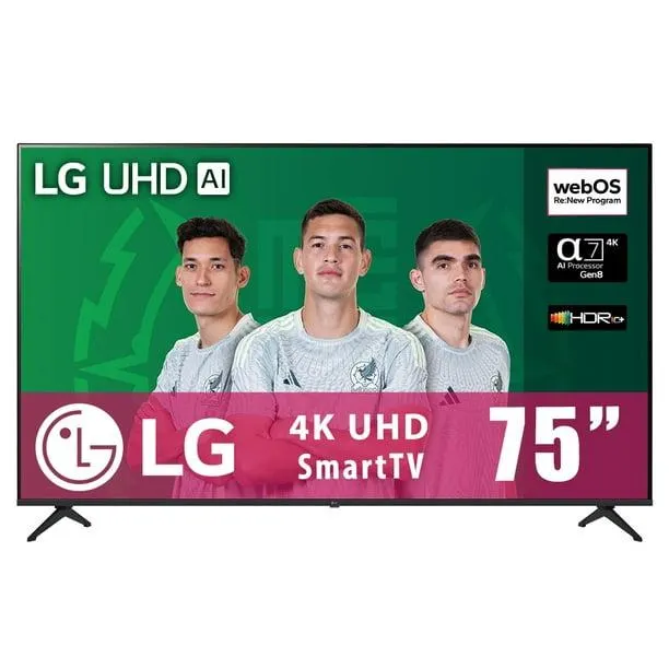 TV LG 75 Pulgadas UHD AI UA75 4K SMART TV 75UA7500