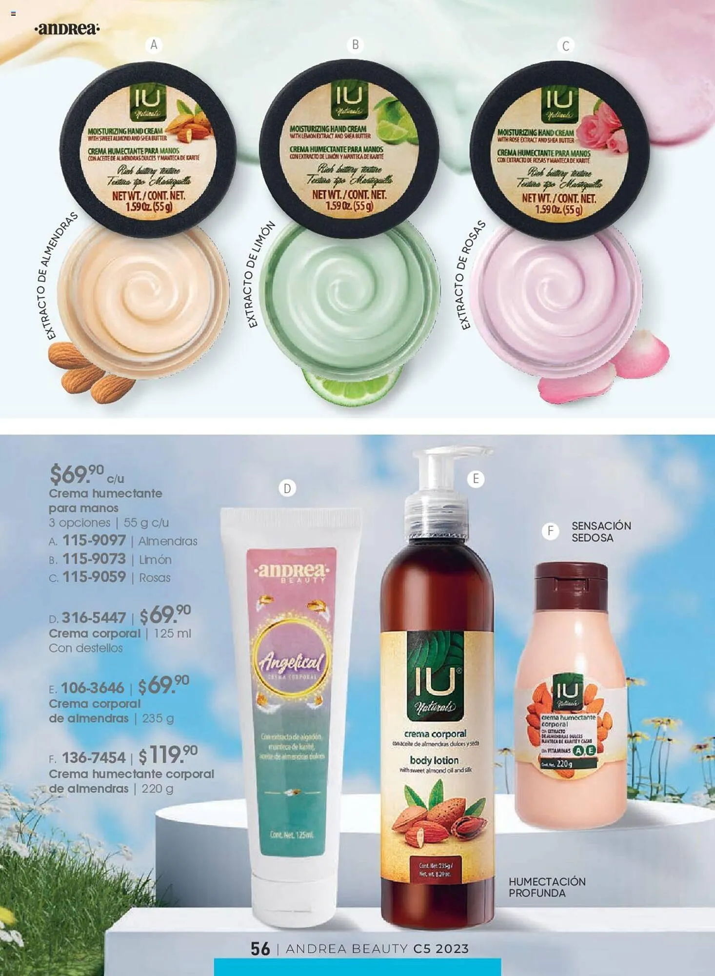 Catálogo de Catálogo Andrea 16 de julio al 2 de septiembre 2023 - Pagina 56