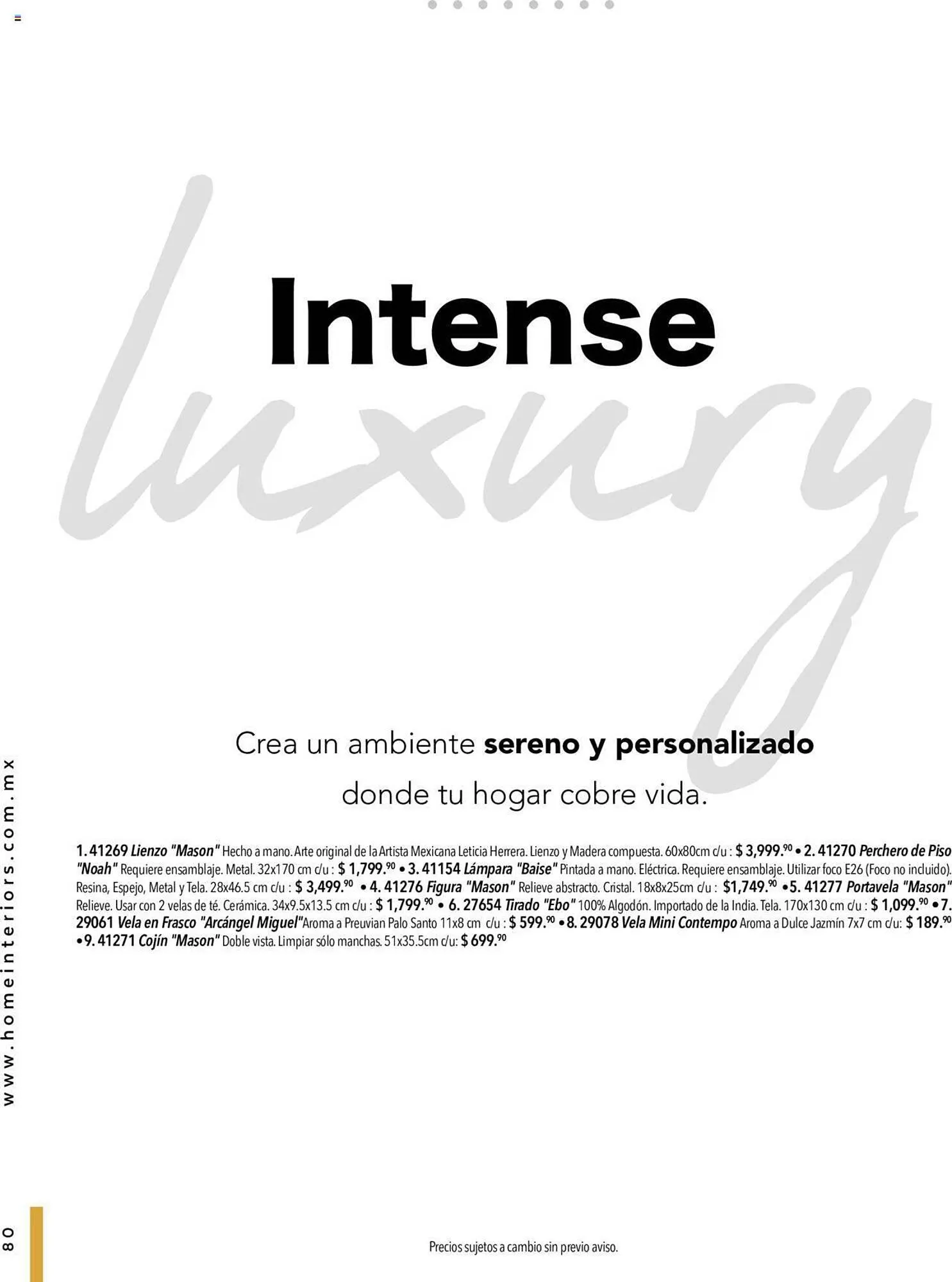 Catálogo de Catálogo Home Interiors 25 de junio al 2 de julio 2024 - Pagina 12