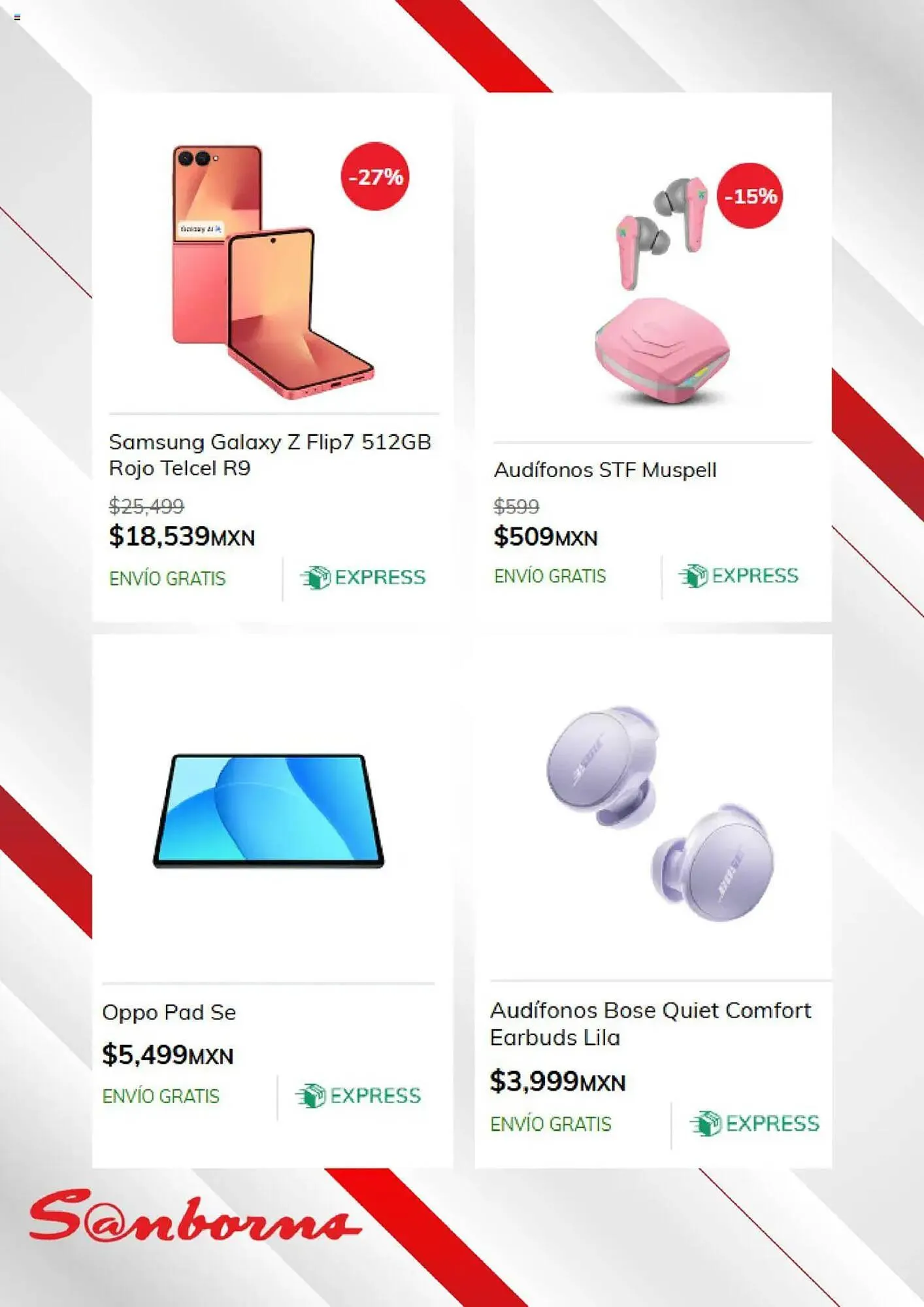 Catálogo de Catálogo Sanborns 17 de septiembre al 16 de octubre 2025 - Pagina 4