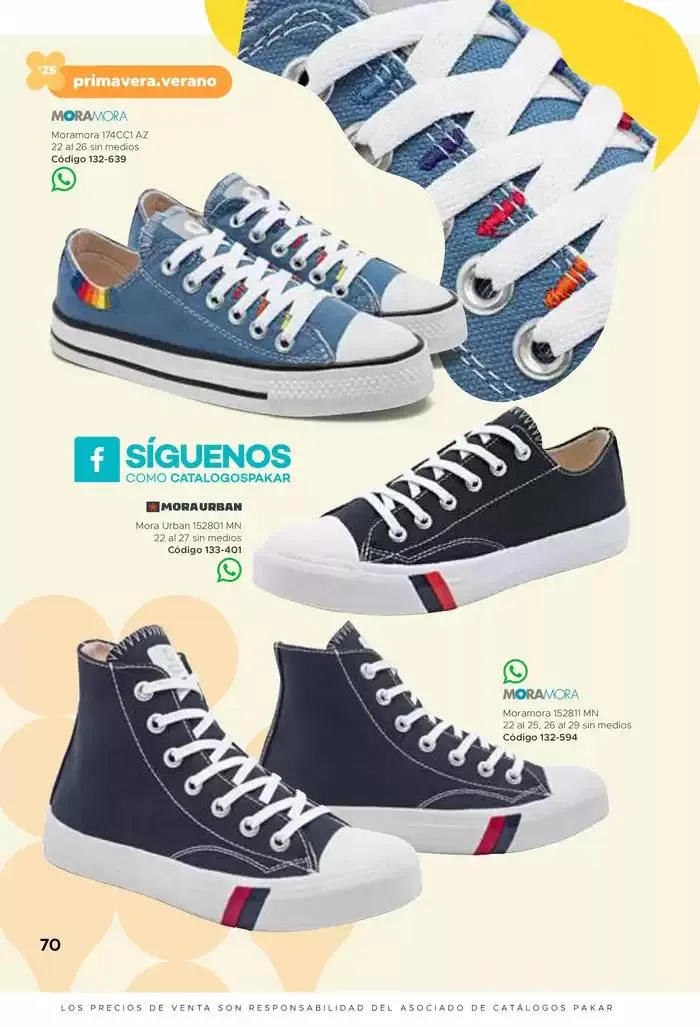 Catálogo de Pakar Casual 31 de enero al 31 de agosto 2025 - Pagina 70