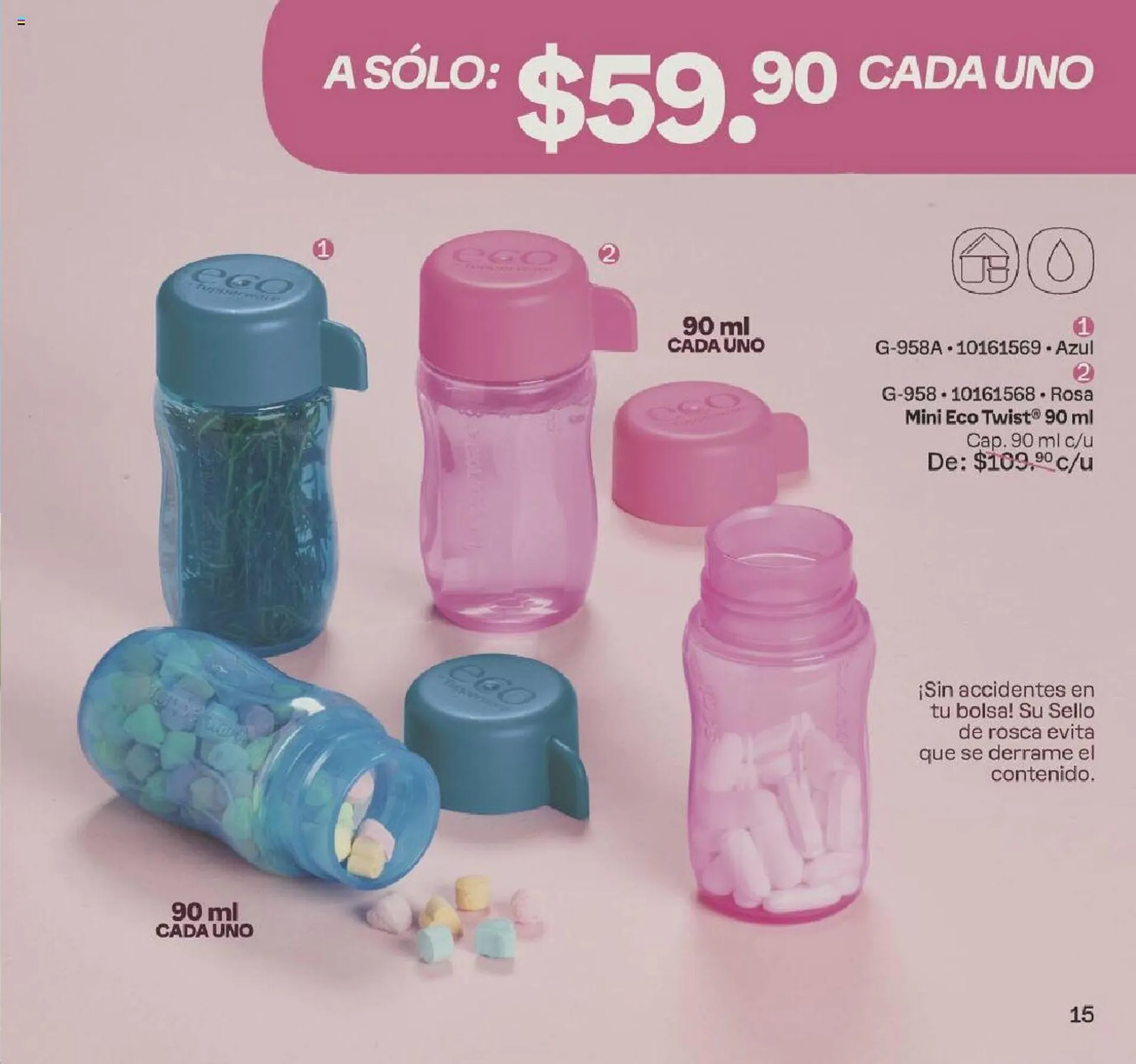 Catálogo de Catálogo Tupperware 15 de abril al 5 de mayo 2024 - Pagina 15