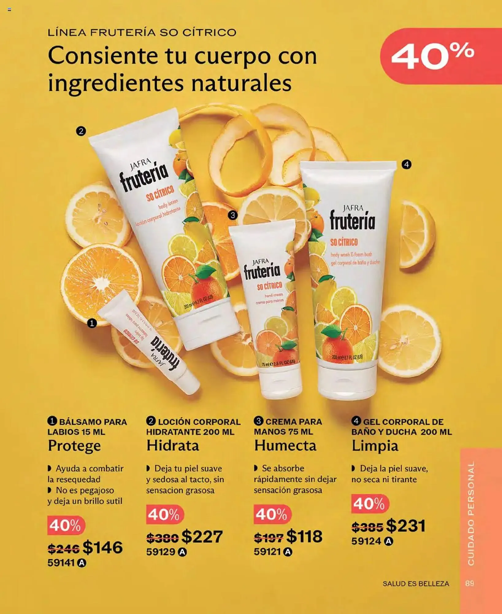Catálogo de Catálogo Jafra 1 de julio al 1 de agosto 2025 - Pagina 89