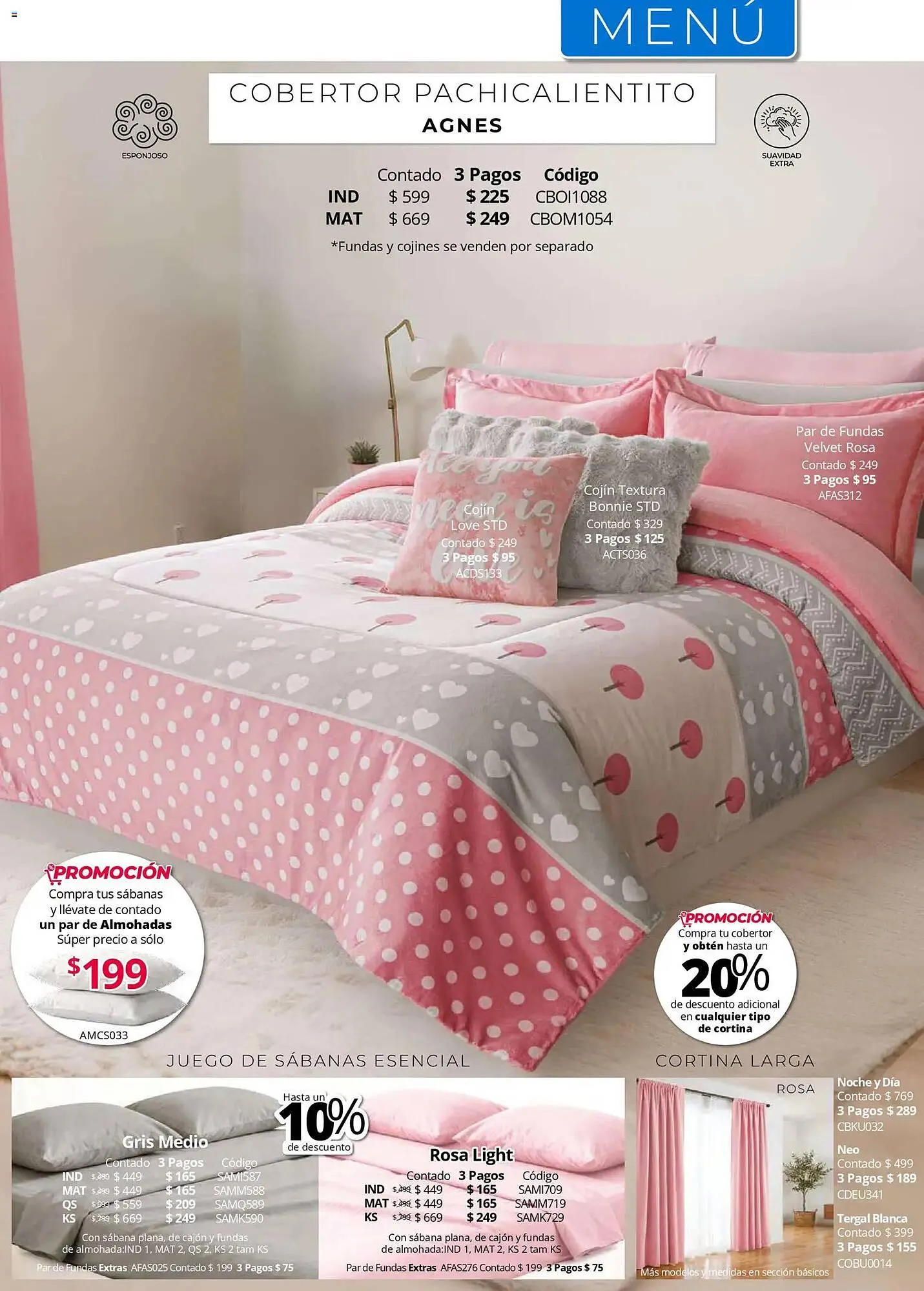 Catálogo de Catálogo Colchas Concord 1 de mayo al 1 de agosto 2026 - Pagina 297
