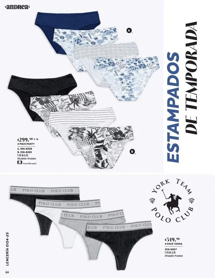 Catálogo de ANDREA - LENCERIA & VESTIR INTERIOR 26 de agosto al 25 de enero 2025 - Pagina 86