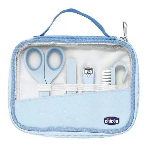 Chicco Kit Para Uñas Happy Hands, Color Azul