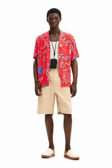 Camisa de manga corta ilustraciones