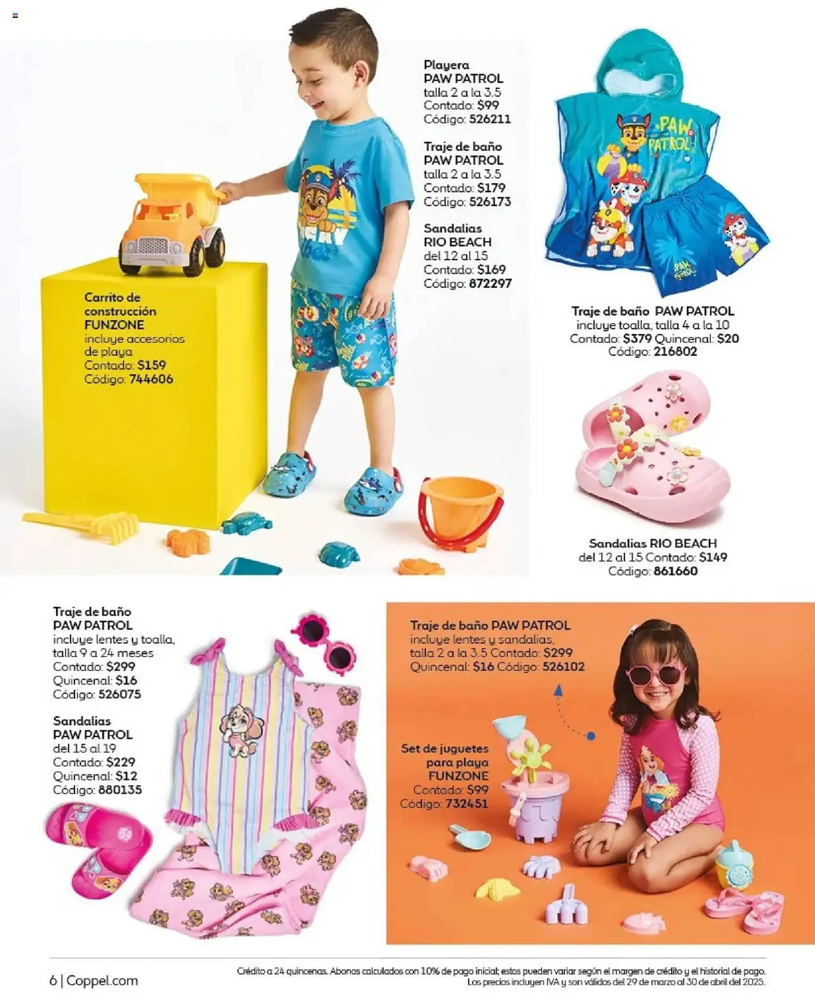 Catálogo de Catálogo Coppel 1 de abril al 30 de abril 2025 - Pagina 6
