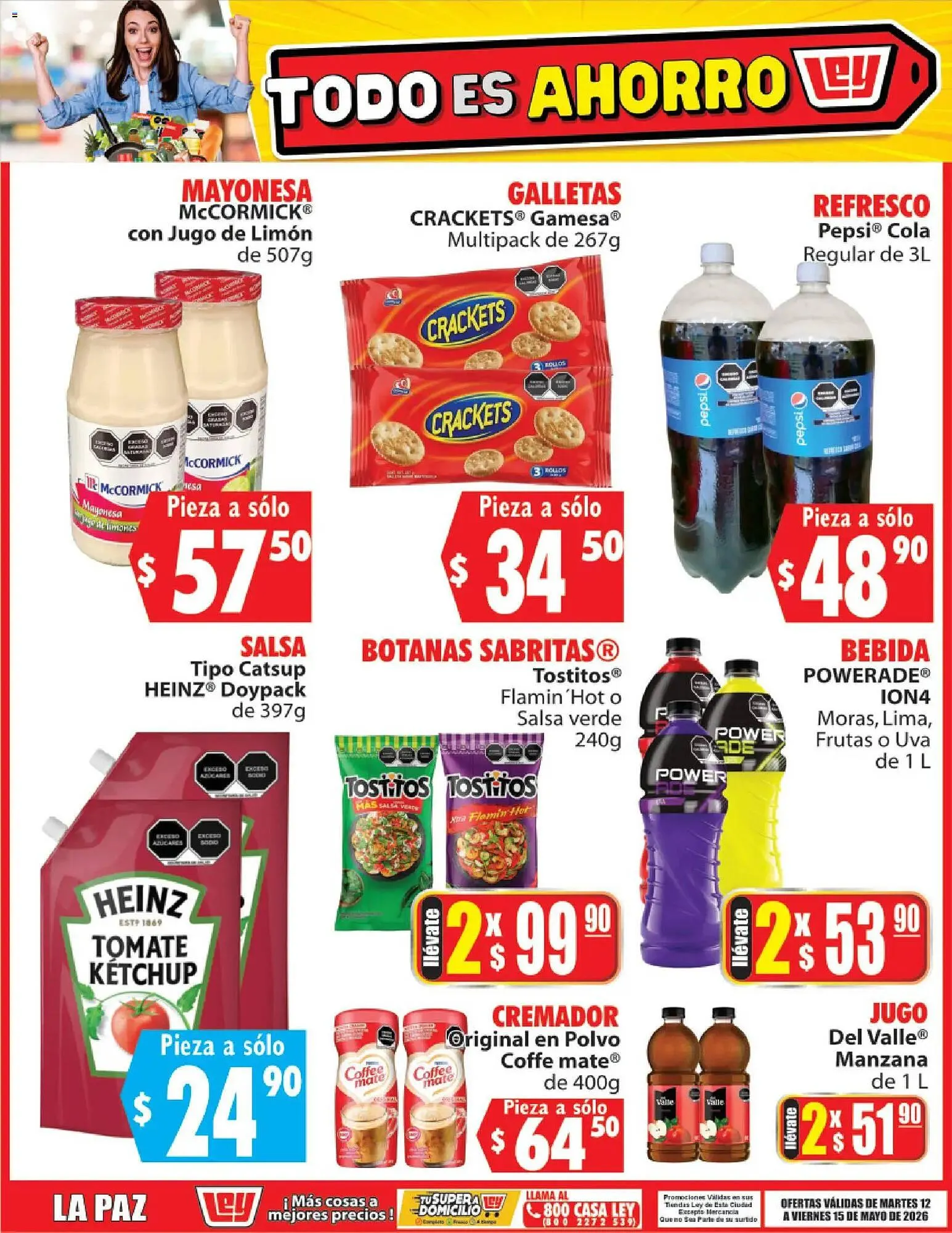 Catálogo de Folleto Casa Ley 12 de mayo al 15 de mayo 2026 - Pagina 3