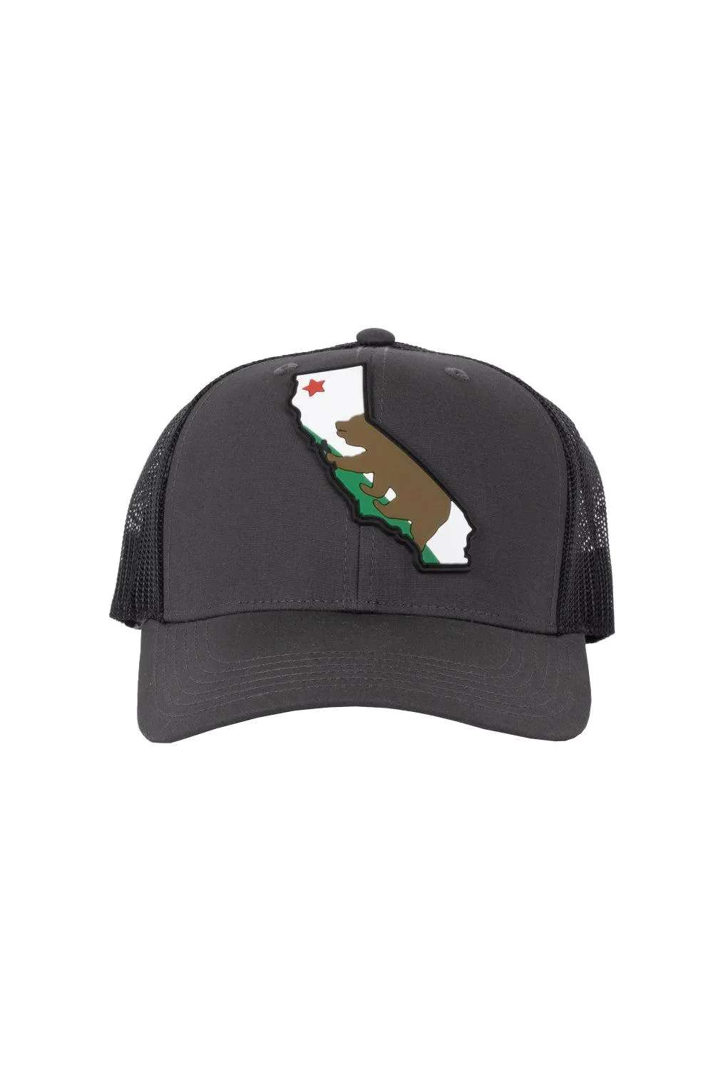 Gorra de red con estampado