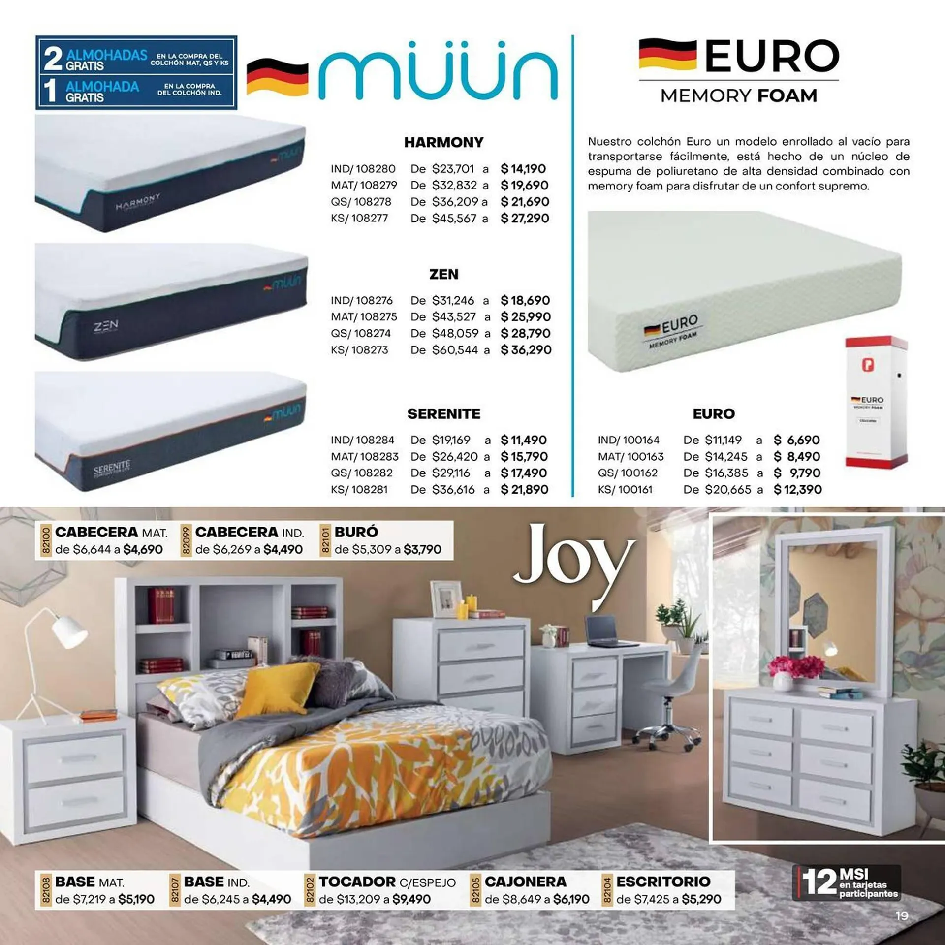 Catálogo de Catálogo Muebles Placencia 8 de febrero al 19 de febrero 2024 - Pagina 19