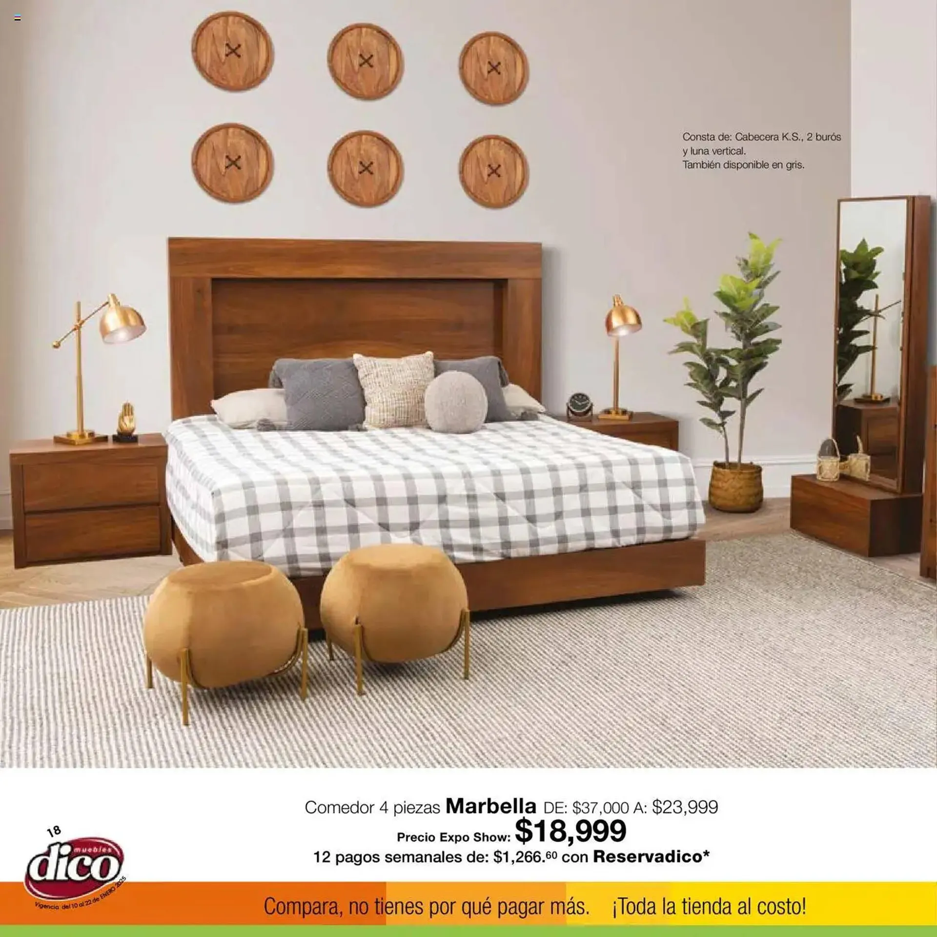 Catálogo de Catálogo Muebles Dico 10 de enero al 22 de enero 2025 - Pagina 18