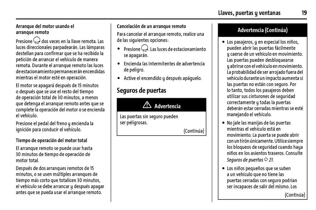 Catálogo de Cheyenne 2025 Manual del propietario 22 de enero al 31 de diciembre 2025 - Pagina 20