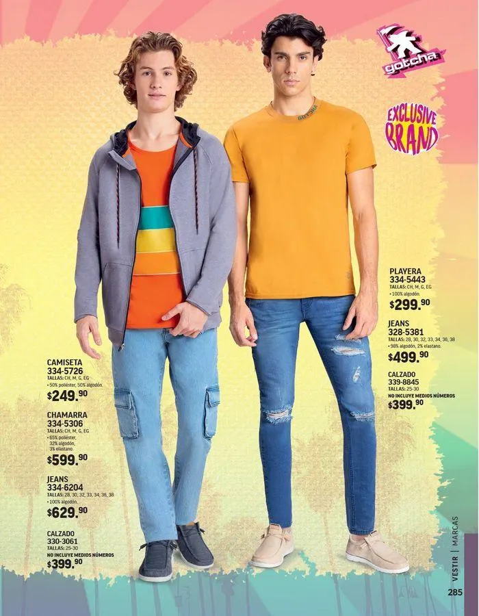 Catálogo de ANDREA - VESTIR CABALLERO 26 de agosto al 25 de enero 2025 - Pagina 104