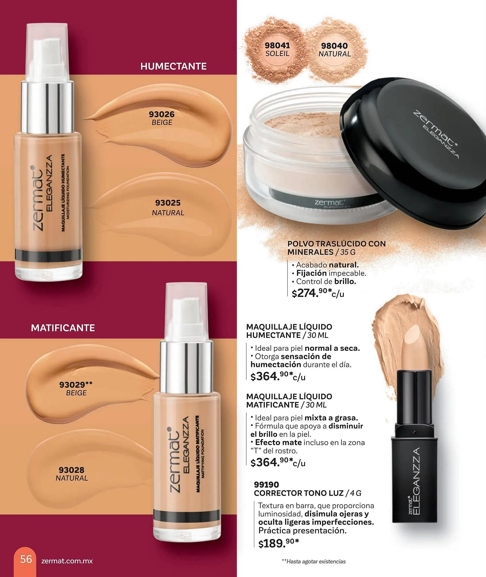 Catálogo de Catálogo Zermat 1 de abril al 30 de abril 2026 - Pagina 56