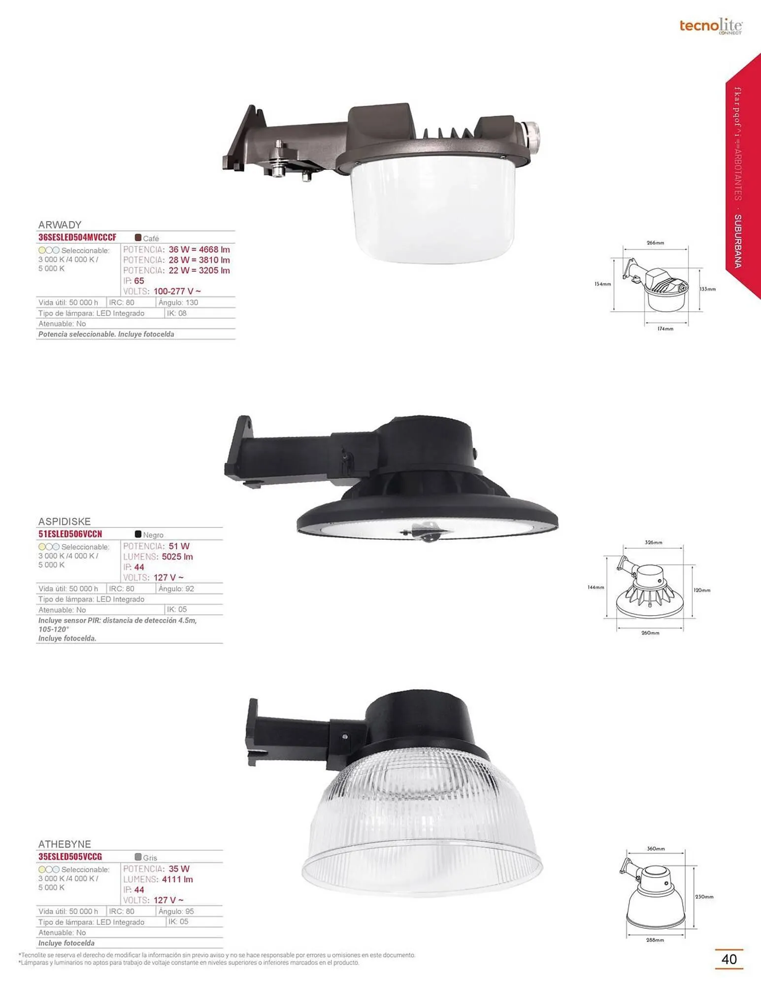 Catálogo de Catálogo Tecnolite 18 de julio al 31 de diciembre 2025 - Pagina 41