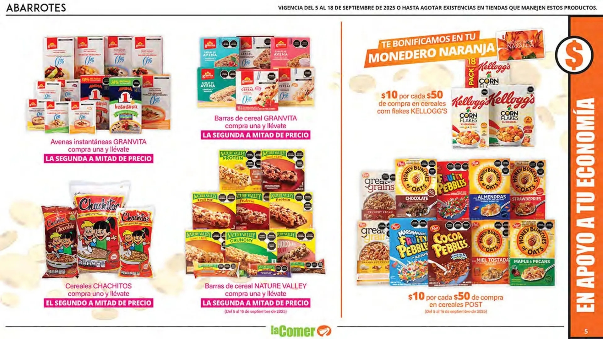 Catálogo de Folleto La Comer 5 de septiembre al 18 de septiembre 2025 - Pagina 5