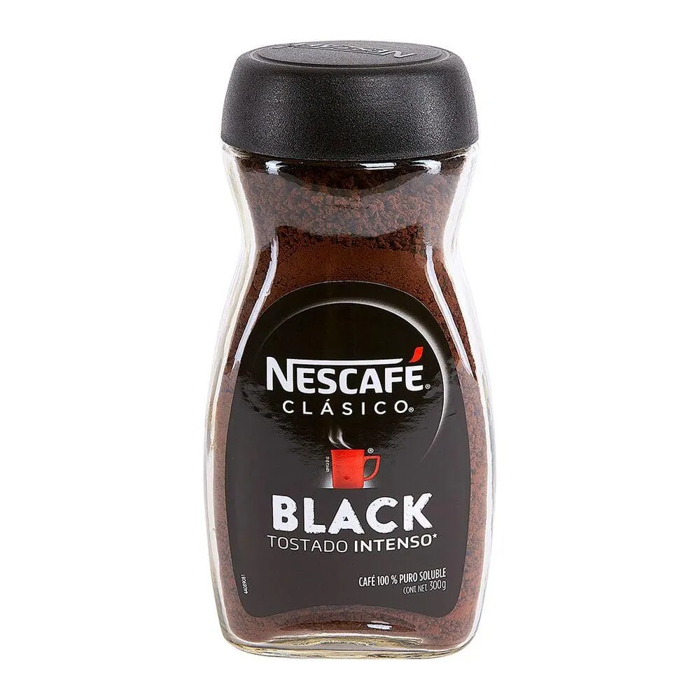 Café Soluble Black Nescafé 300 g