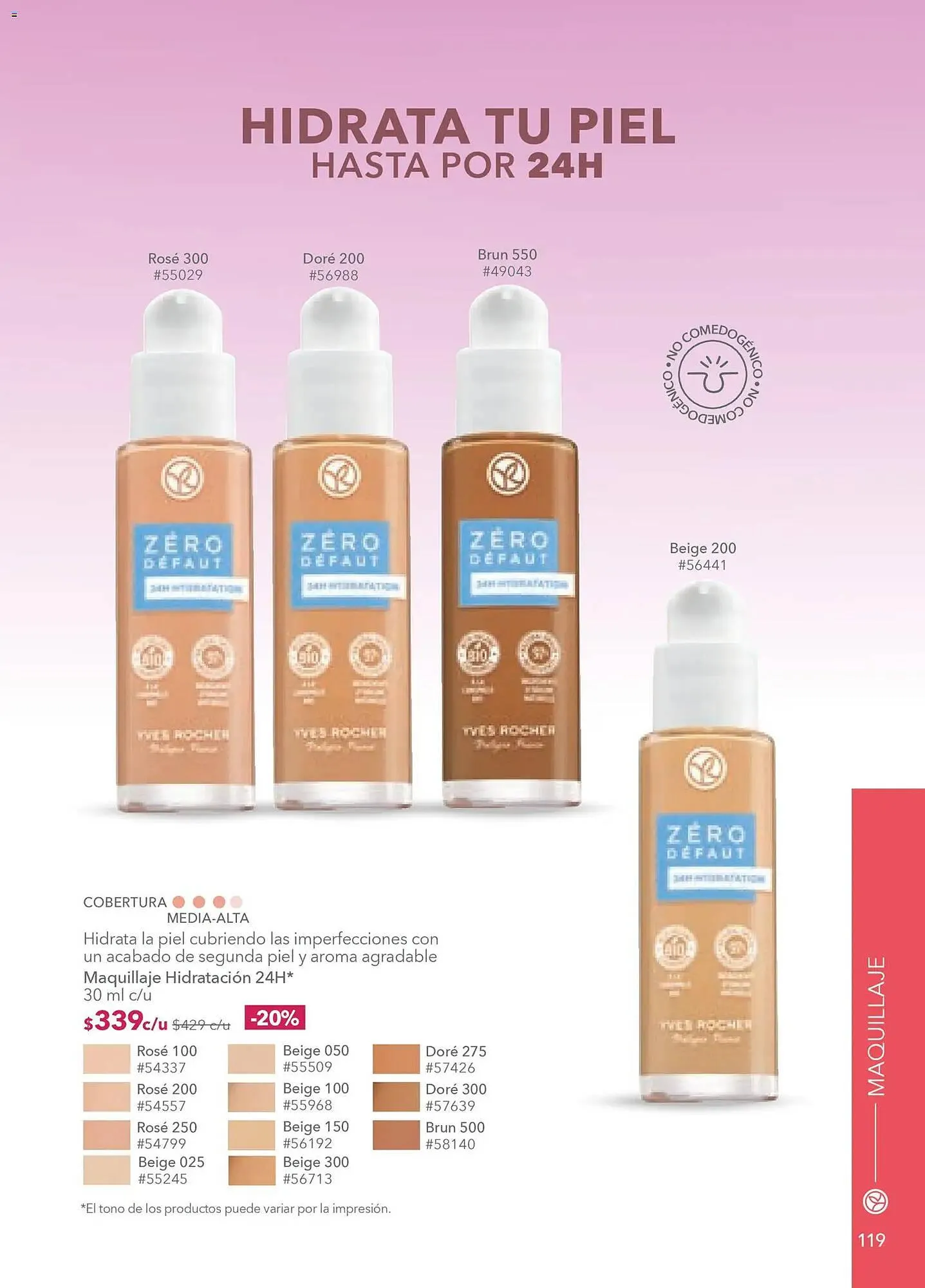 Catálogo de Catálogo Yves Rocher 19 de noviembre al 9 de diciembre 2025 - Pagina 121