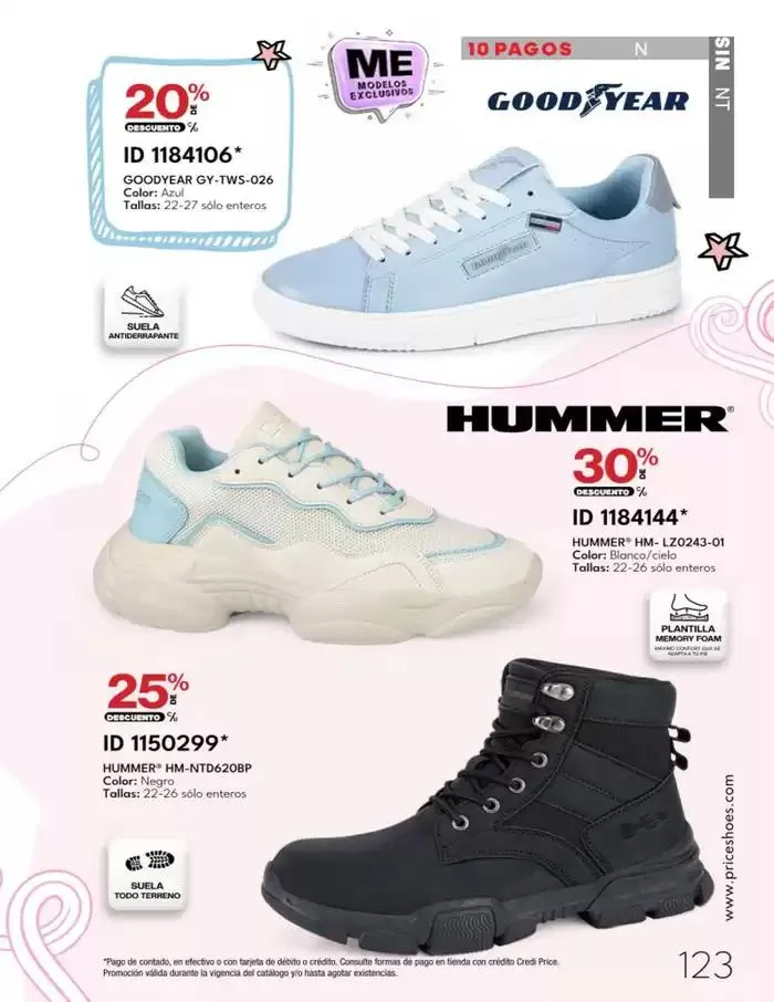 Catálogo de 10 PAGOS SIN INT | CALZADO | PV | 2025 | 1E 1 de abril al 30 de septiembre 2025 - Pagina 123