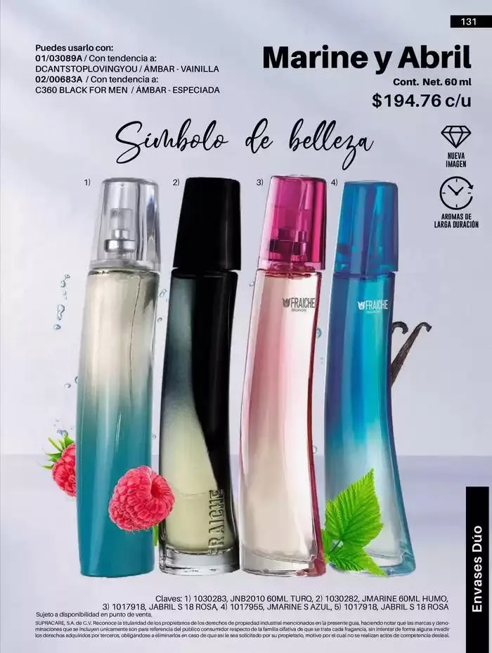 Catálogo de Catálogo 2025 3 de abril al 31 de diciembre 2025 - Pagina 131