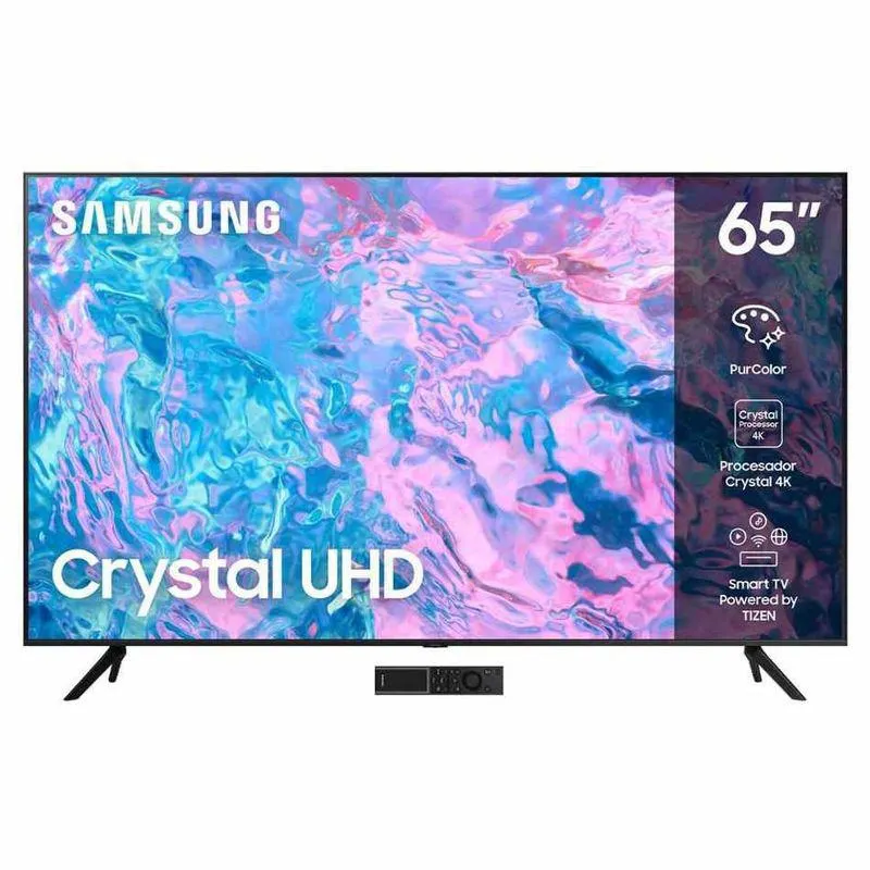 Pantalla LED Samsung 65 Pulgadas UHD Smart UN65CU7000F