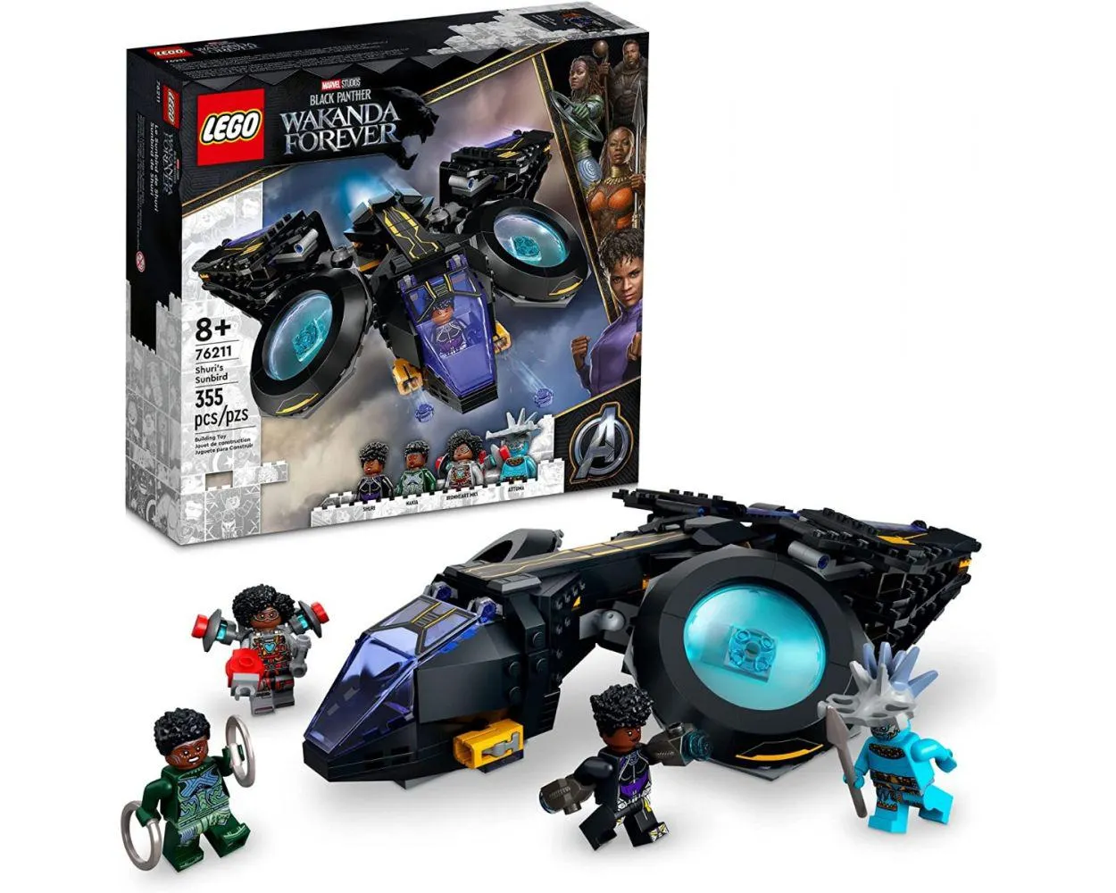 Kit de construcción Lego Marvel Black Panther 76211