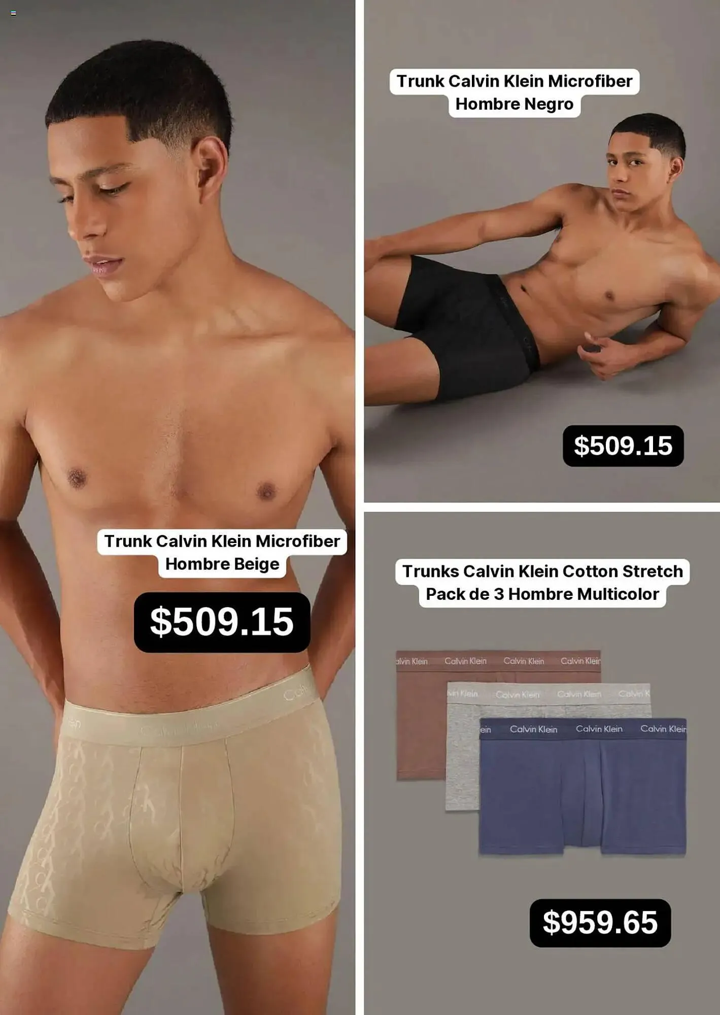 Catálogo de Catálogo Calvin Klein 23 de diciembre al 20 de enero 2025 - Pagina 6