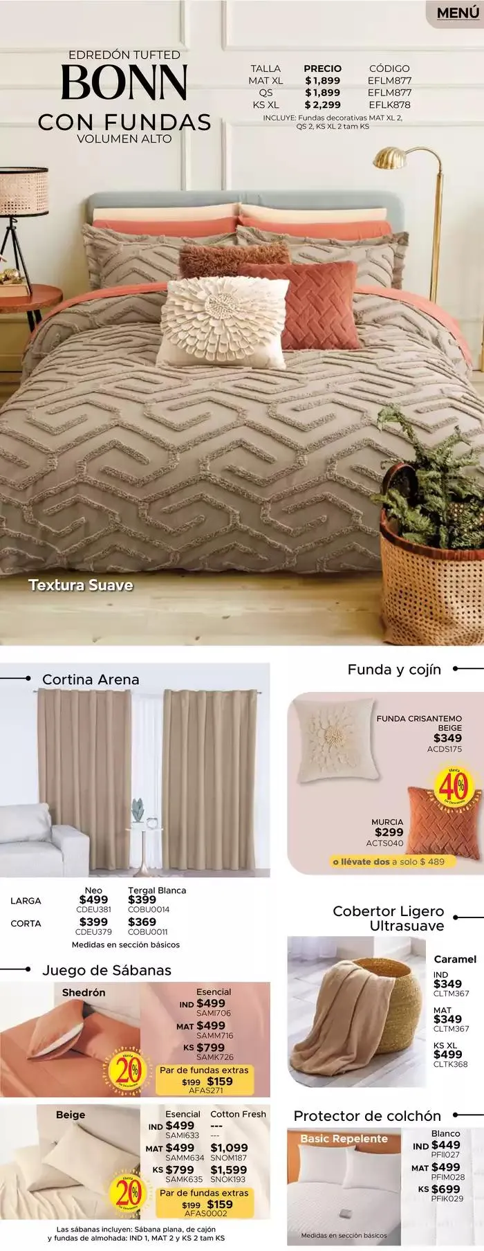 Catálogo de Ofertas Colchas Concord 4 de marzo al 31 de marzo 2025 - Pagina 7