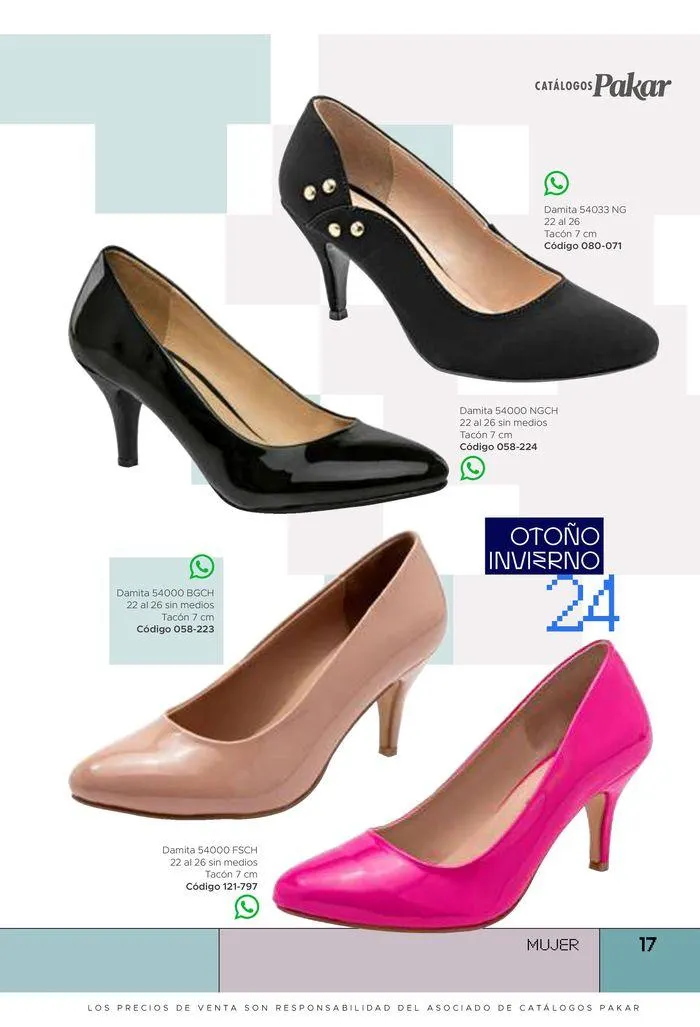 Catálogo de Pakar Mujer Otoño-Invierno 2024 26 de julio al 31 de diciembre 2024 - Pagina 17