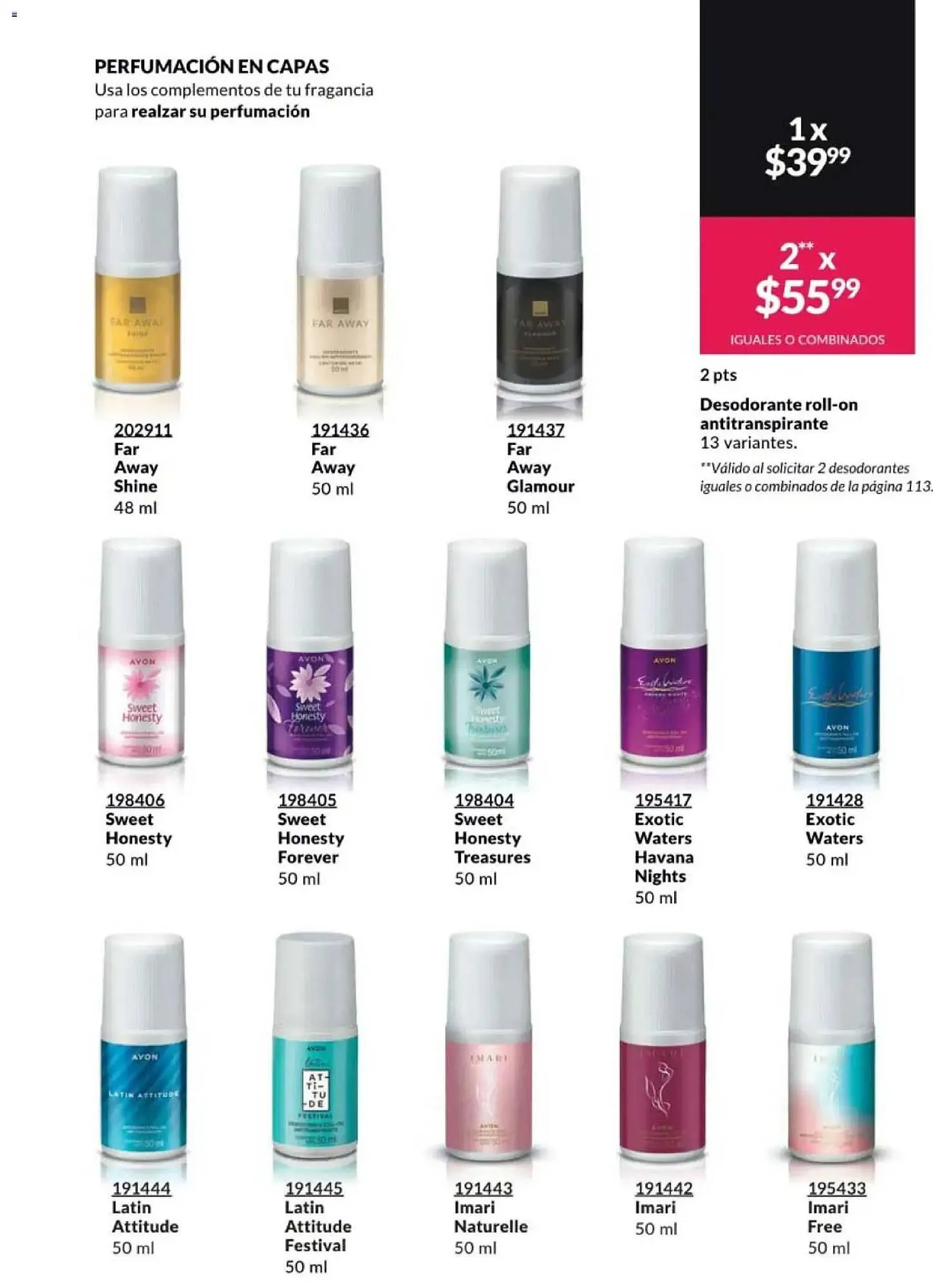 Catálogo de Catálogo Avon 26 de febrero al 23 de abril 2026 - Pagina 113