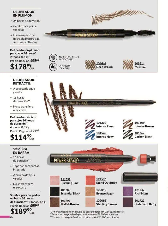 Catálogo de Avon COSMÉTICOS C15 14 de agosto al 18 de septiembre 2024 - Pagina 30