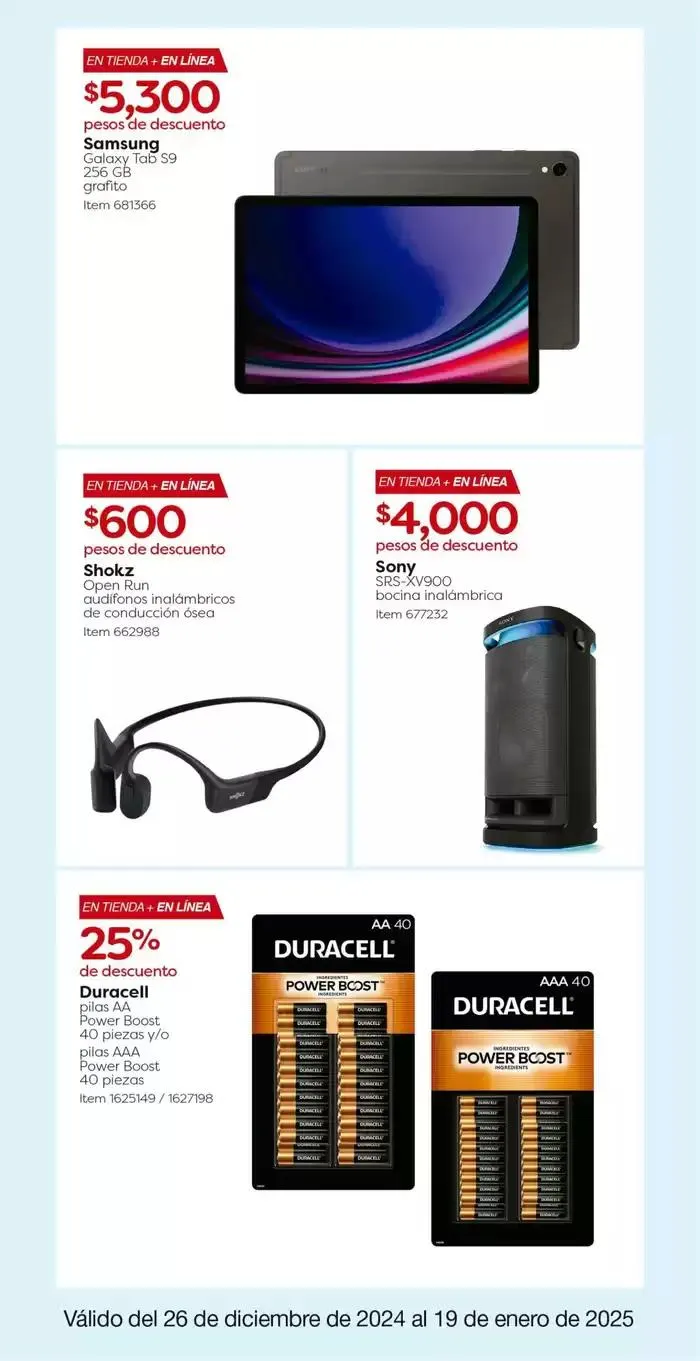Catálogo de Cuponera Costco 27 de diciembre al 19 de enero 2025 - Pagina 33