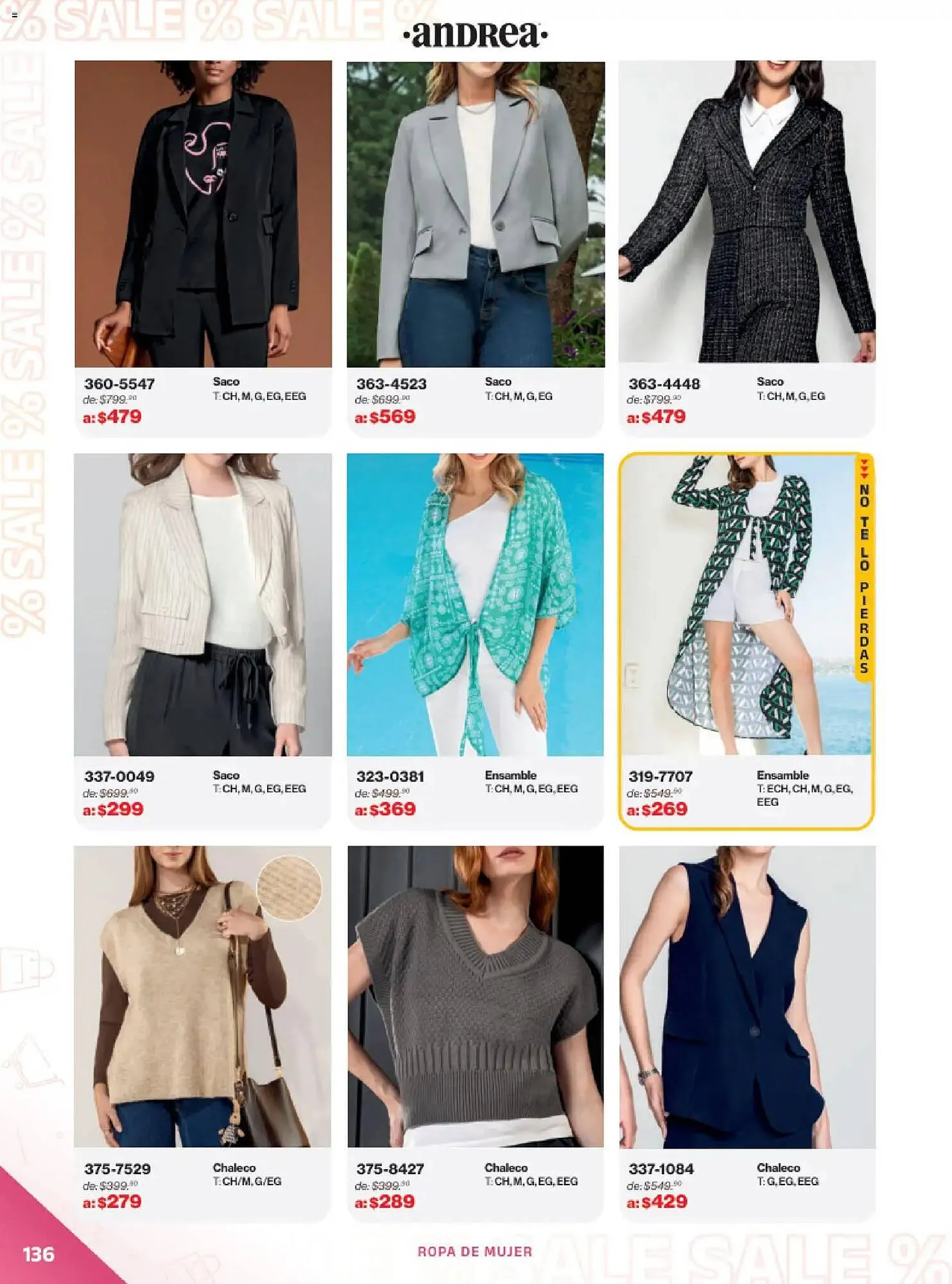 Catálogo de Catálogo Andrea 21 de diciembre al 29 de marzo 2026 - Pagina 136