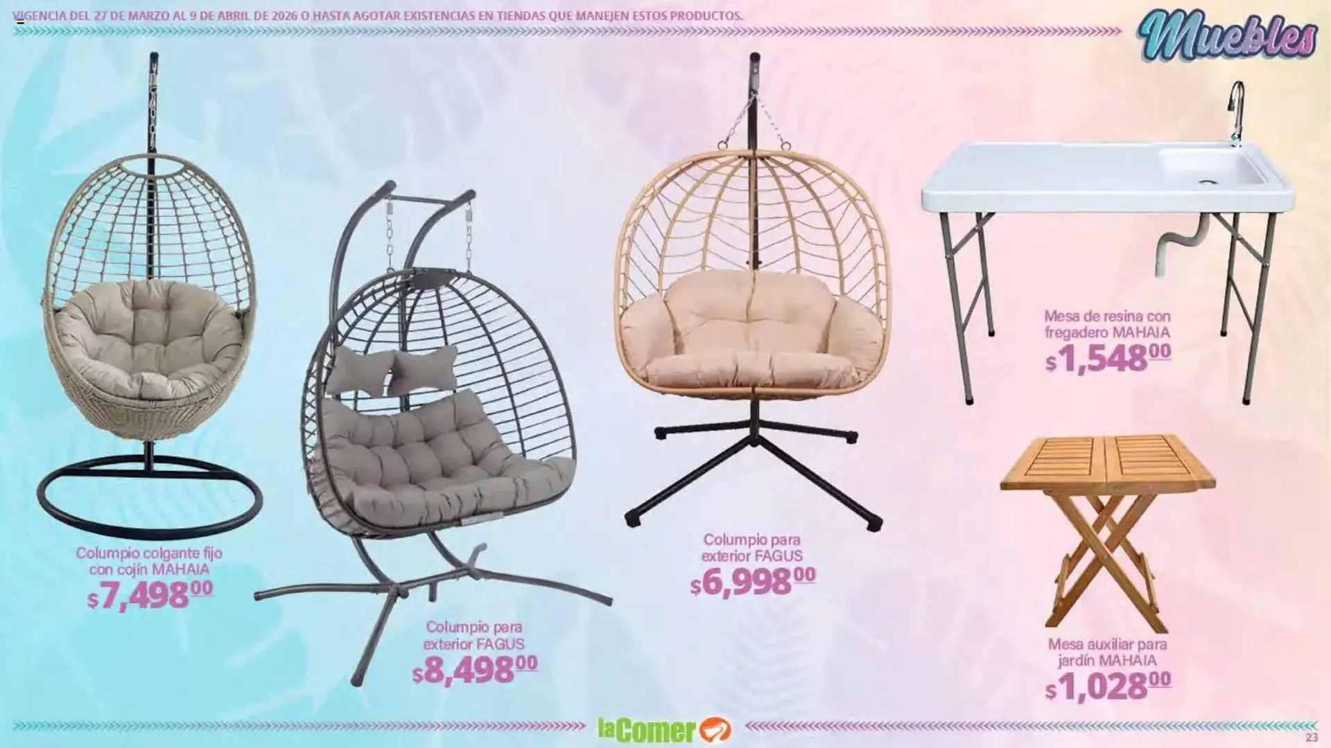 Catálogo de Folleto La Comer 27 de marzo al 10 de abril 2026 - Pagina 23