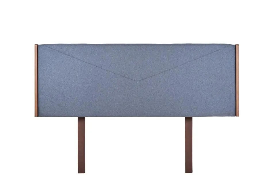 Cabecera King Size Santino - Nogal y Gris