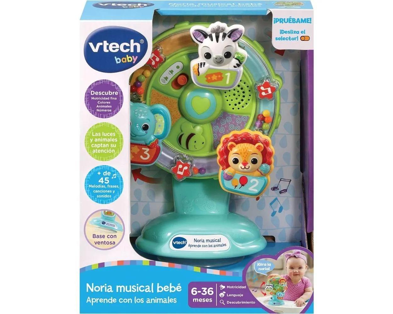 VTech VTech Noria Musical Aprende con los Animales
