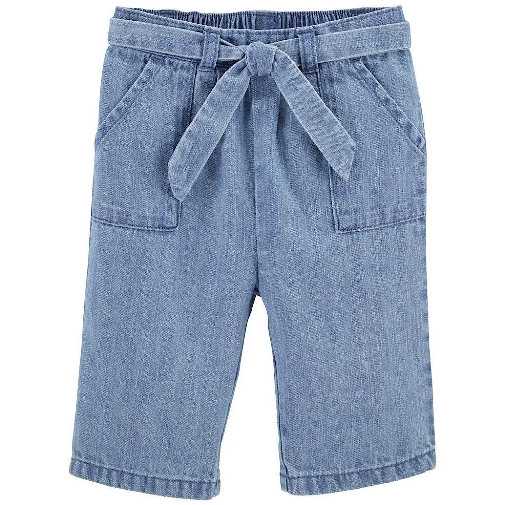 Pantalón Oshkosh de mezclilla para bebita