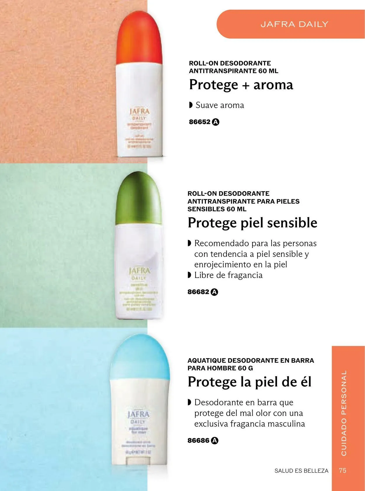 Catálogo de Jafra Oferta actual 12 de marzo al 26 de marzo 2025 - Pagina 74