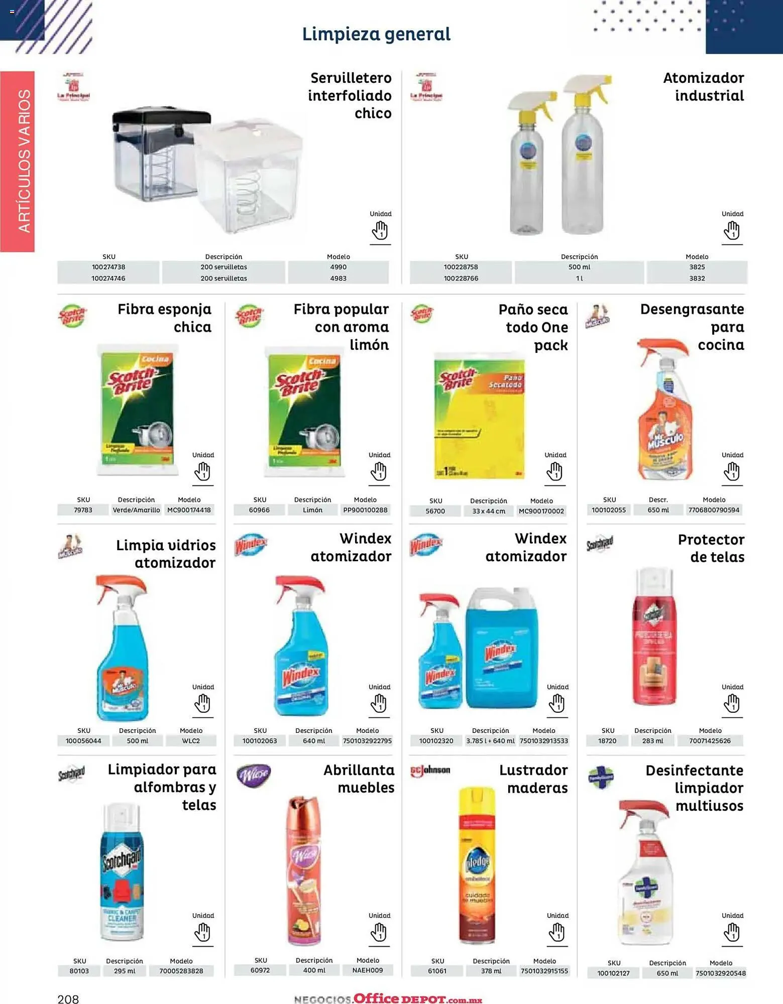 Catálogo de Catálogo Office Depot 12 de enero al 1 de enero 2027 - Pagina 210