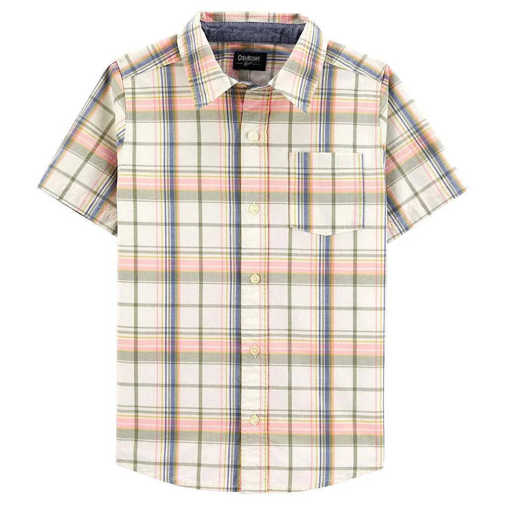 Camisa Oshkosh de manga corta