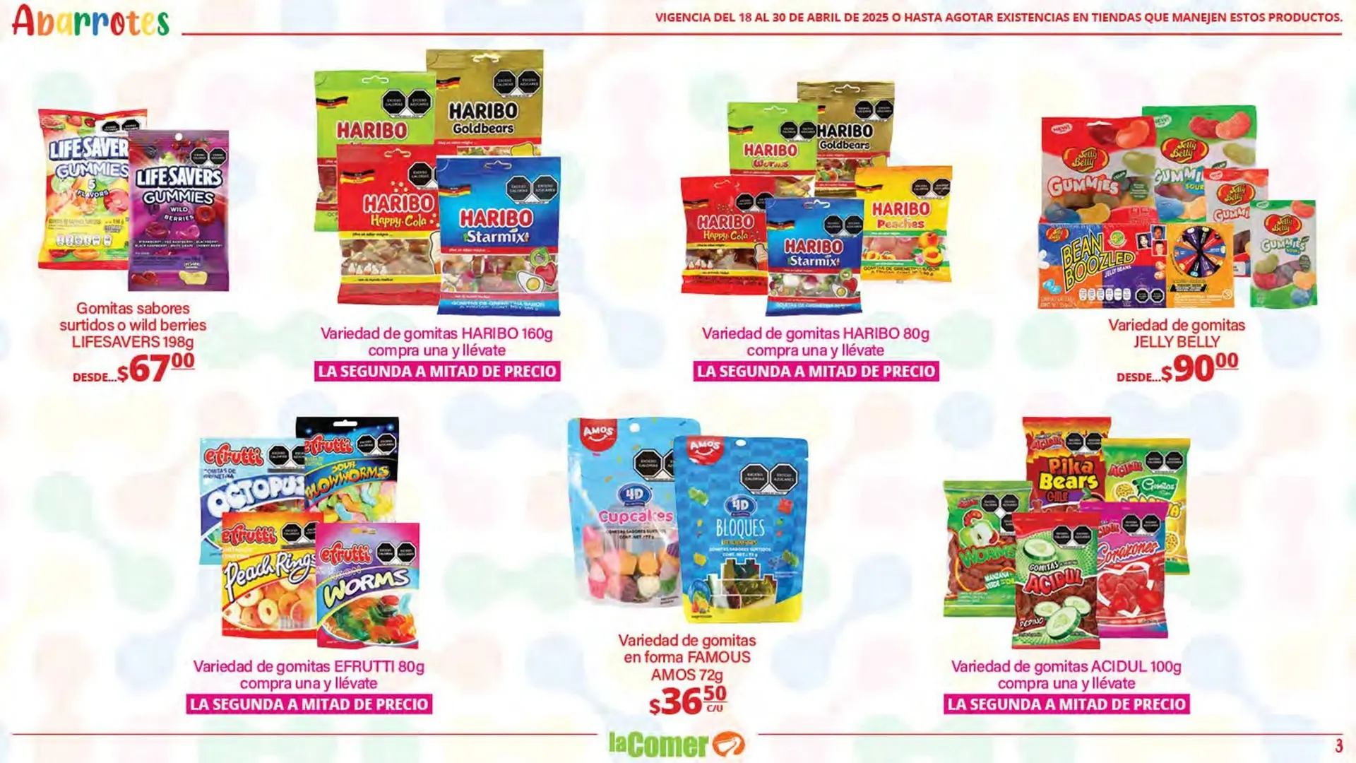 Catálogo de Catálogo La Comer 18 de abril al 30 de abril 2025 - Pagina 3