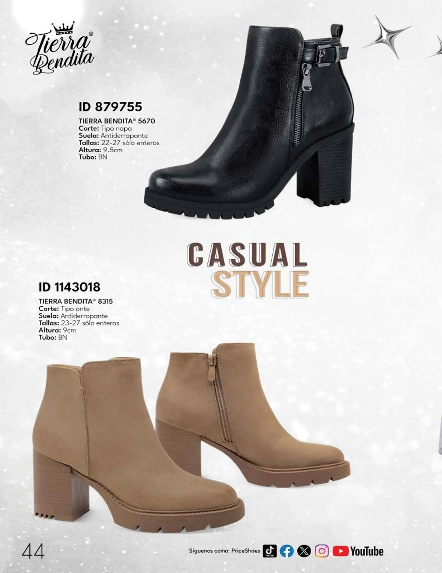 Catálogo de Catálogo Price Shoes 15 de abril al 31 de diciembre 2025 - Pagina 44