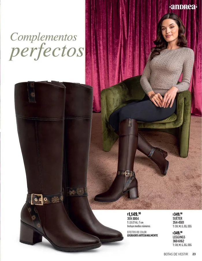 Catálogo de ANDREA - CALZADO DAMA 26 de agosto al 25 de enero 2025 - Pagina 115
