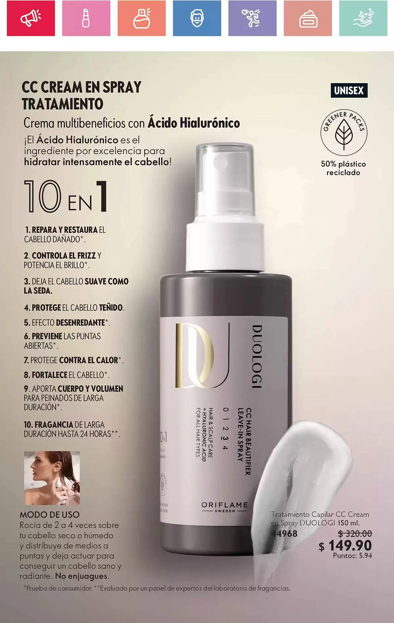 Catálogo de Catálogo Oriflame 6 de marzo al 31 de marzo 2025 - Pagina 130