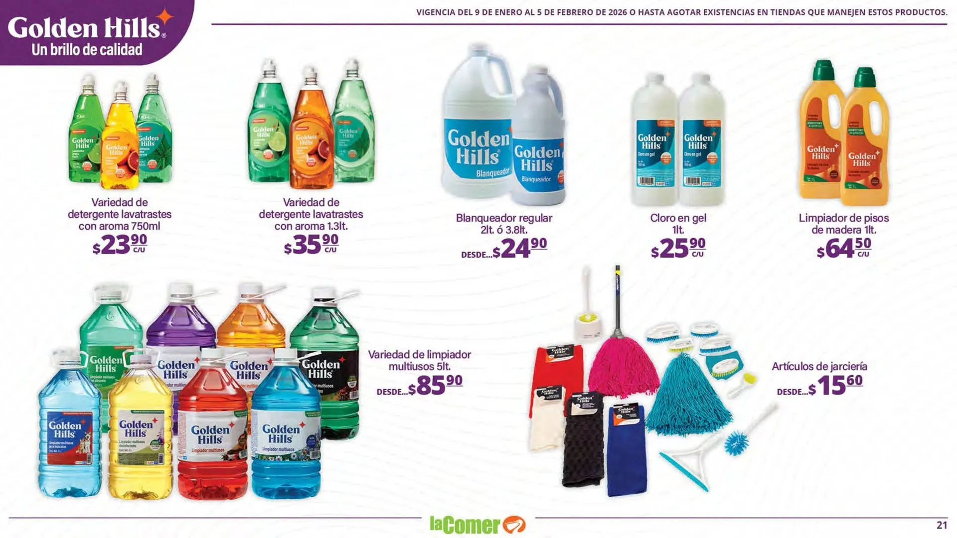 Catálogo de Folleto La Comer 9 de enero al 5 de febrero 2026 - Pagina 21