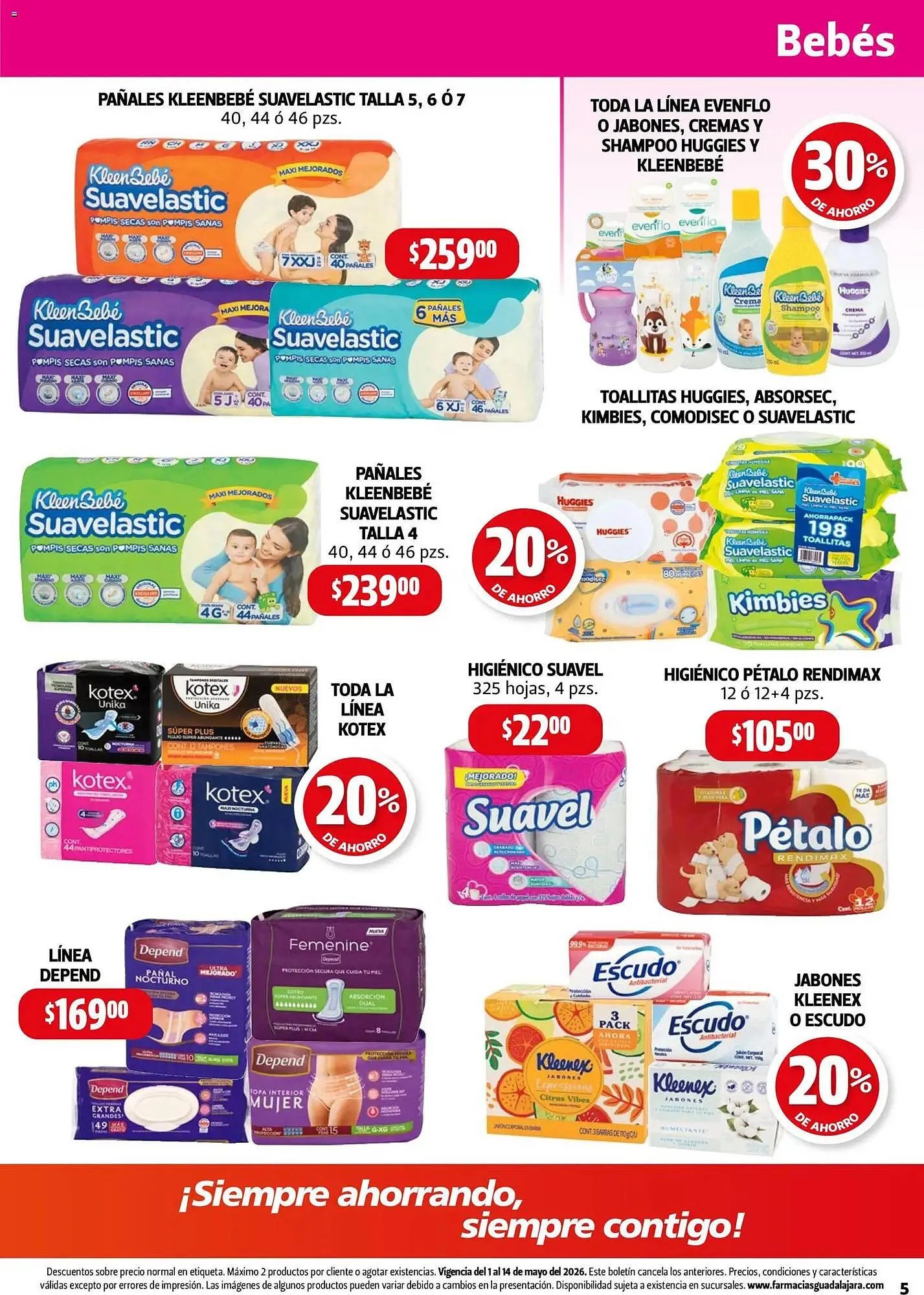 Catálogo de Folleto Farmacias Guadalajara 2 de mayo al 14 de mayo 2026 - Pagina 5