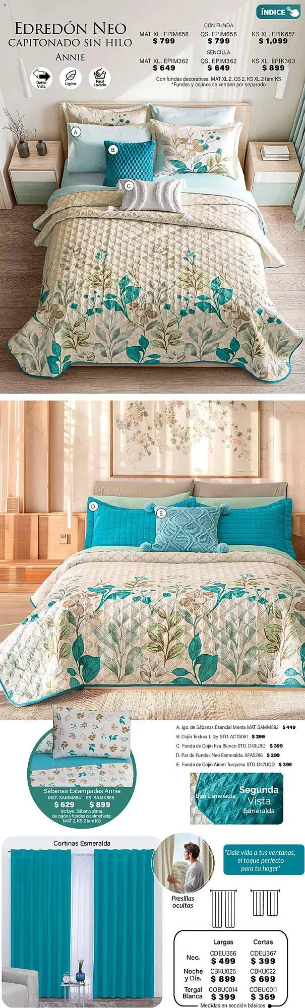 Catálogo de Catálogo Colchas Concord 1 de noviembre al 1 de febrero 2026 - Pagina 40