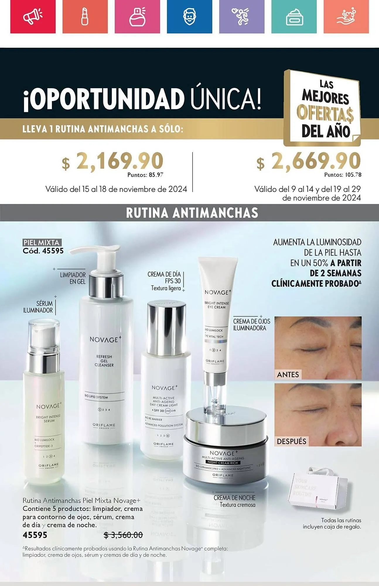 Catálogo de Catálogo Oriflame 11 de noviembre al 29 de noviembre 2024 - Pagina 45